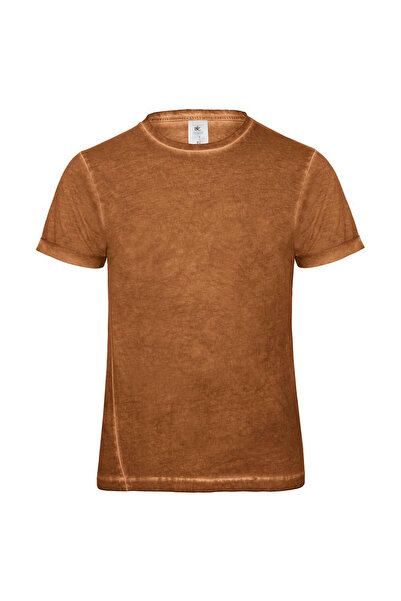 B&C Collectionn Cotton T-shirt for men, pygment dye effect