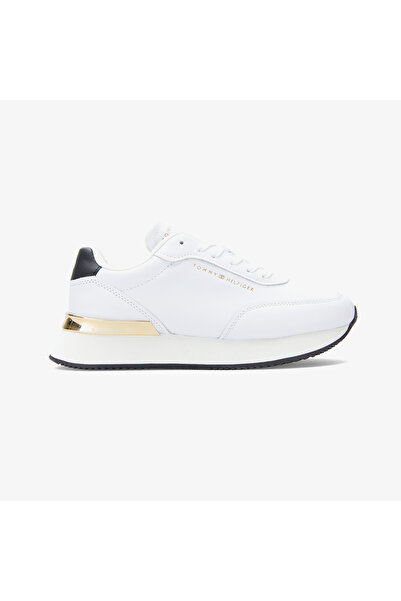 Tommy Hilfiger Chic Fashion Runner Kadın Beyaz Sneaker