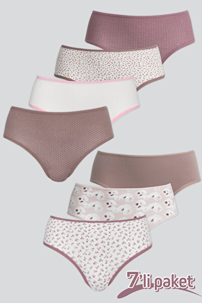 ZENCHES 7-Piece Women's Panties - Stylish, Comfortable Fit for Everyday Use