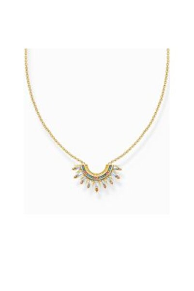 Thomas Sabo KE 2203-488-7-L 45 V Lanț placat cu aur raze solare