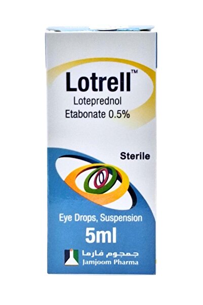 JAMJOOM PHARMA قطرة العين لوتريل 0.5% 5 مل (لوتبريدنول إيتابونات)