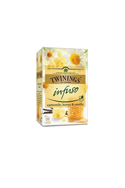 Twinings Ceai infuzie musetel, miere si vanilie 20 plicuri Infuso