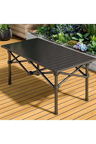 Generic Lightweight Folding Camping Table – Portable Outdoor Picnic, BBQ, Bea...