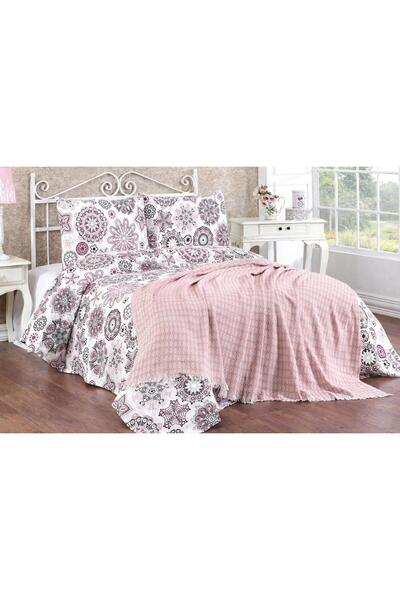 Elvira Home Collection Eh Lue 100% Cotton Double Pique Bed Sheet Set