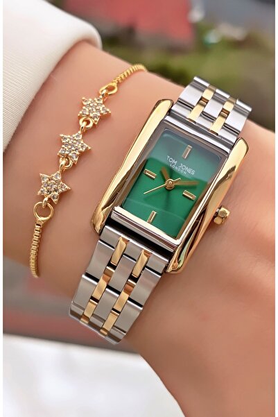 Tom Jones Original Brand - Yellow Green Color - 2 Year Warranty Women's Wrist...