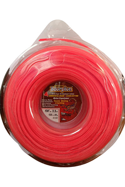 Scorpion Misina 3.3 Mm 41 Mt Kırmızı 3 Köşe