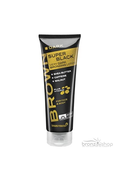 Tannymaxx Bronzant Super Black Foarte Întunecat + Bronzant 125 ml