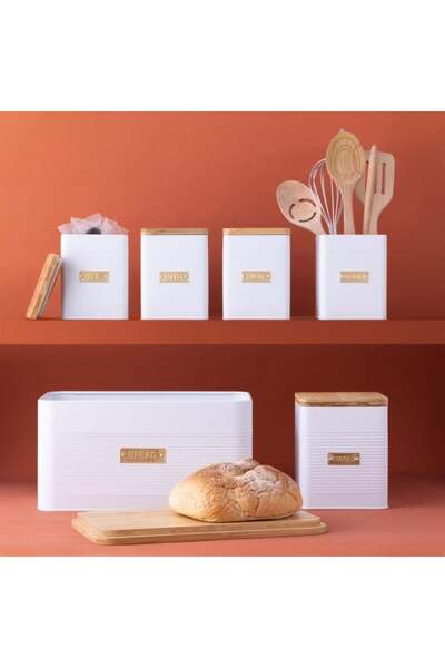 Typhoon Otto Square Series Cookie Storage Container White H 16 X W 14 X D 14 ...