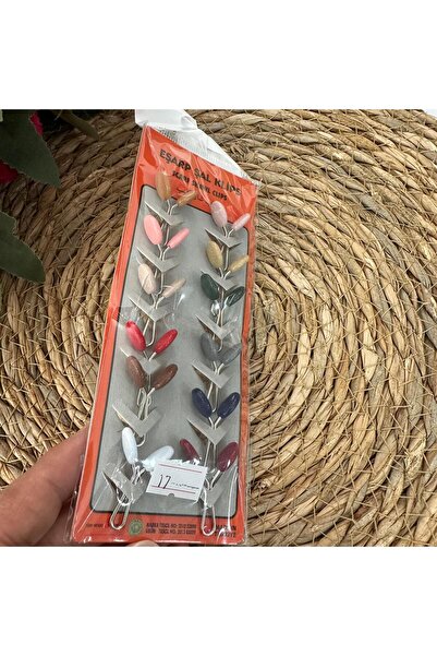 Minelli ArSel Moda Шарф Аксесуари Шаль Кліпси 12-пакет BKD0117