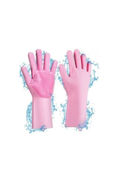 Generic Brand Magic Heat Resistant Silicone Multi-Purpose Dishwashing Glove B...