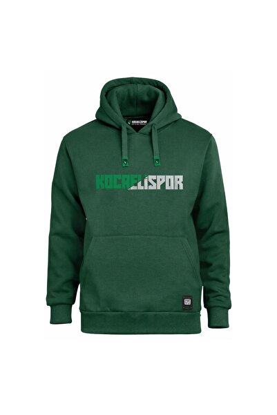 sportrun Kocaelispor 25/26 Licensed Hooded Sweatshirt Green