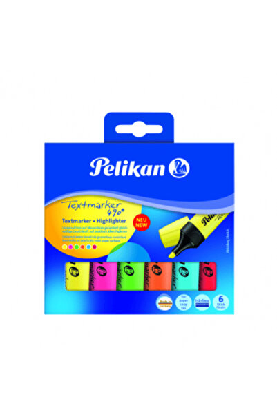 Pelikan Textmarker Evidentiator, Set 6 Culori
