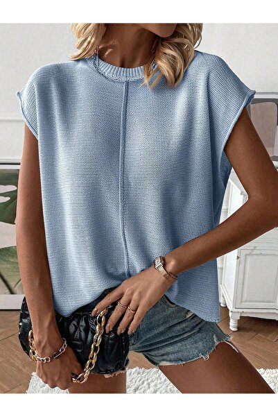 STECCA تي شيرت تريكو بدون أكمام موسمي