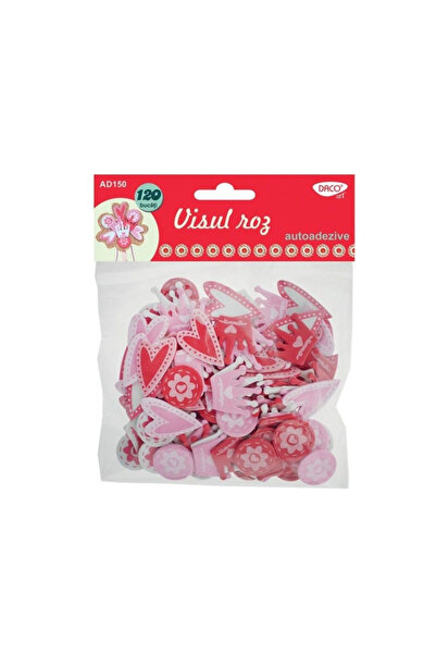 daço Accesorii craft - AD150 visul roz spuma autoadeziva DACO