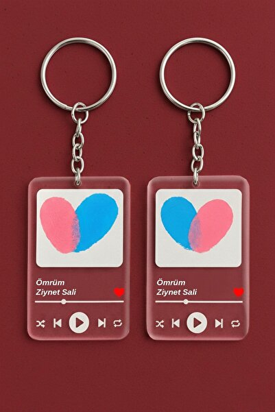 FREEDOM STOREE Αγαπημένο σετ κατασκευής μπρελόκ με δακτυλικά αποτυπώματα