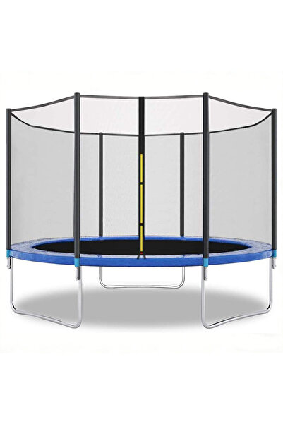 EGG 6 Feet Heavy Duty Indoor Trampoline With Safety Net 183X183X200cm