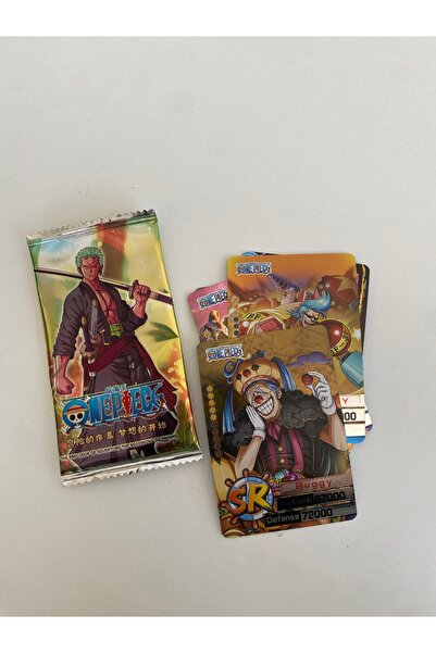 İnci One Piece Karakter Kart Paketi Anime Manga Zoro Luffy Monkey Tony