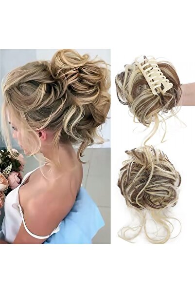 Handmade tokalı kuyruklu dagınık topuz saçlar renkli tak cık ürünler yeni nes...