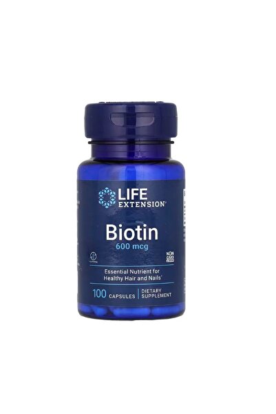 Life Extension Biotin 600mg 100 capsule -