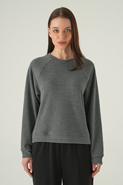 Rays 8271A Crew Neck Sweater Anthracite