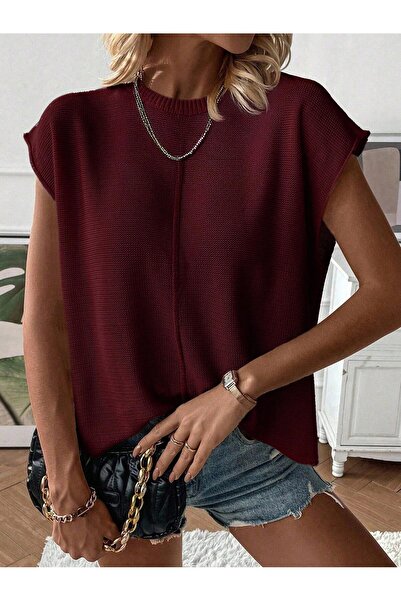 STECCA Πλεκτό αμάνικο εποχιακό μπλουζάκι