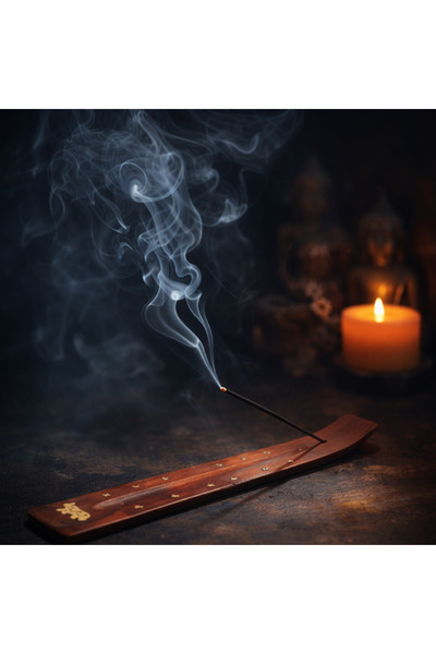 Dorasan Maun Ağacından Kayık Tütsülük - Doğal Ahşap Tütsü Tutucu