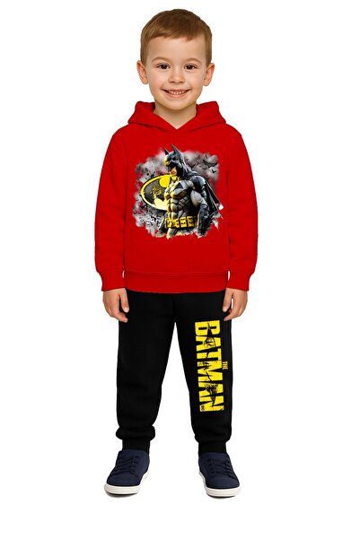 SEDİRLİ Batman Štampano Dječja trenerka Set 3 niti Ş Čupkani materijal P Pamu...