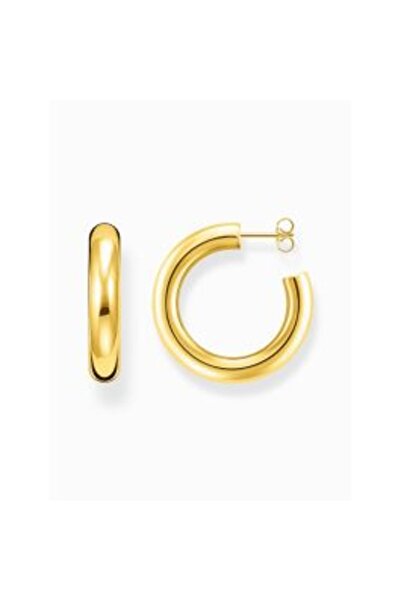 Thomas Sabo Cercei rotunzi placați cu aur CR 636-413-39 Groși 30 mm