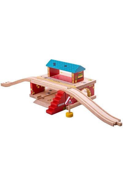 BIGJIGS Toys Above-ground station