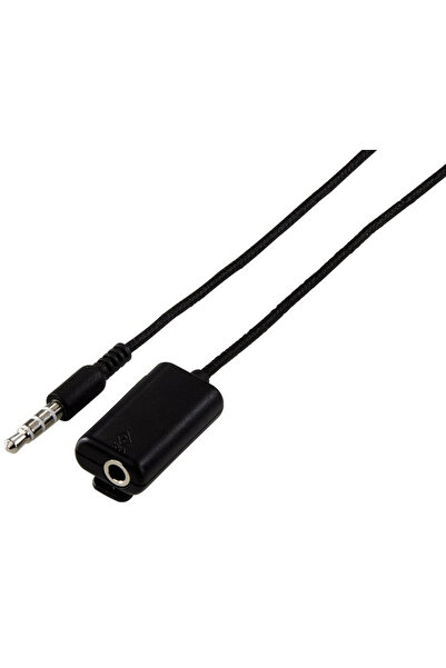 zola Hama 3 in 1 microphone adapter, plastic, black