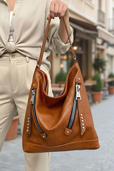 Lifonbag Rucsac și geantă de umăr pentru femei, din piele moale, cu mai multe...