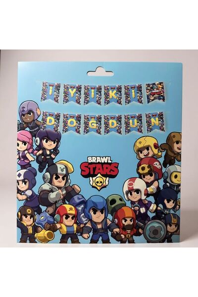 Cadde Süs Банер с мотив от Brawl Stars