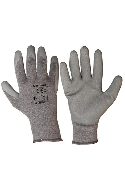 Lahti Pro COTTON-POLYESTER GLOVE WITH LATEX - (8)