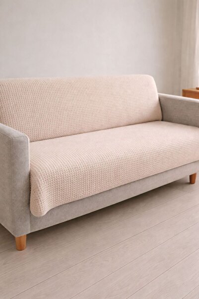 conzaliza Kaydırmaz Süngerli Koltuk Örtüsü