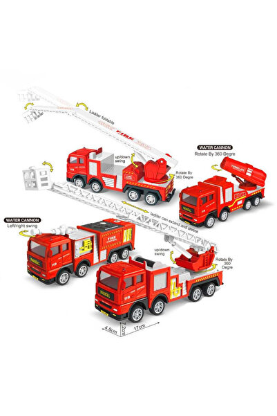 Art Tone 🚒🔥 SÜRTMELİ İTFAİYE ARABASI – MERDİVENLİ | 1:55 | 3 Yaş+ 🔥🚒 (1 A...