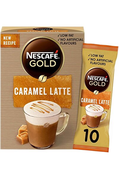 Nescafe Nescafé Gold Caramel Latte Mix 17g, 10 Sachets