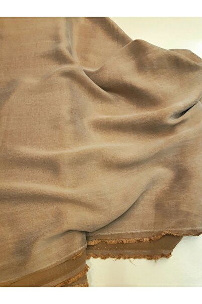 Safir Kumaş Düz Desensiz Gerçek Gül İpek Kupra Yumuşacık 3 Metre