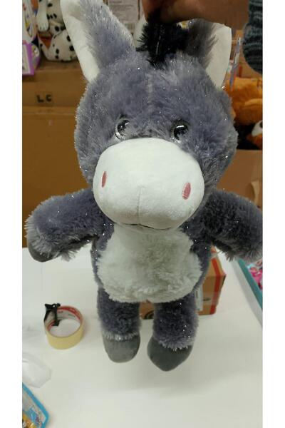 HALLEY Toy Plush Glittery Cute Donkey 50 cm