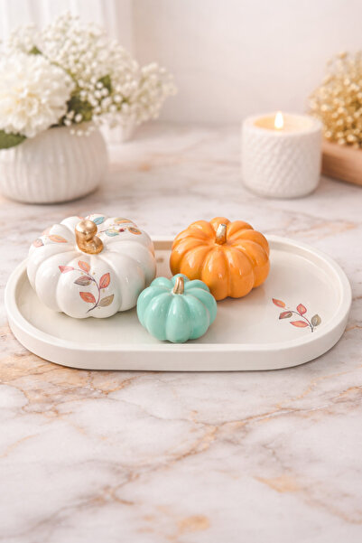 epoxiawood Dekoratif kabak biblo takımı. Dekoratif obje ve biblo