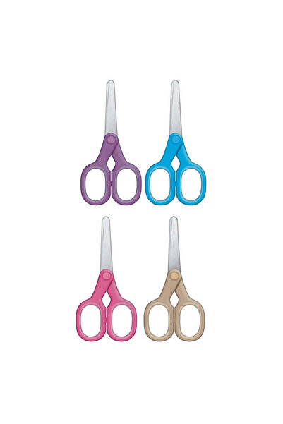 OEM Scissors 12 CM, round tip, graduated blade