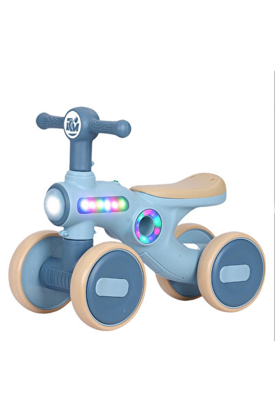 OEM Bicicleta de echilibru, fara pedale,cu 4 roti ,cadru plastic,cu muzica si...