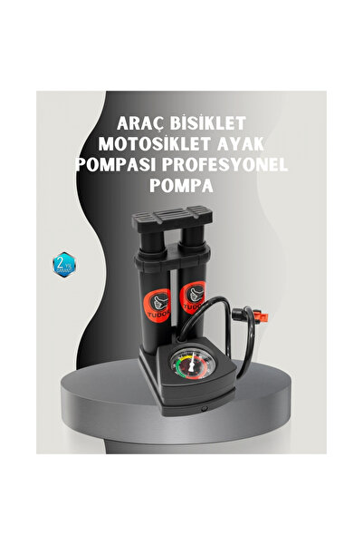 byhodi Pompă de aer cu piciorul pentru produse gonflabile și anvelope