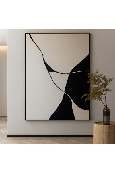 lawhat A modern abstract painting with a streamlined design that uses color f...