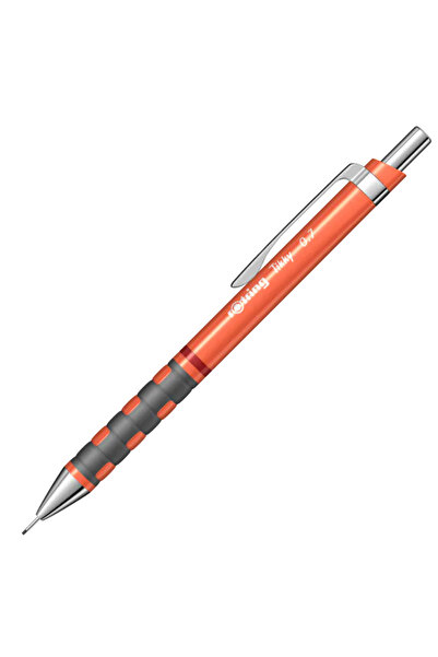 Rotring Tikky mechanical pencil, 0.7 mm, orange body