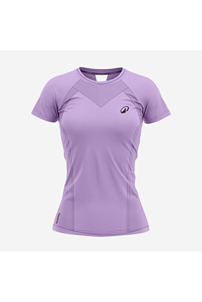 Decathlon Kuikma Kadın Tenis Tişörtü - Mor - TTS Light