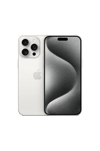 Yenilenmiş iPhone 15 Pro Max 512 GB Beyaz Titanium