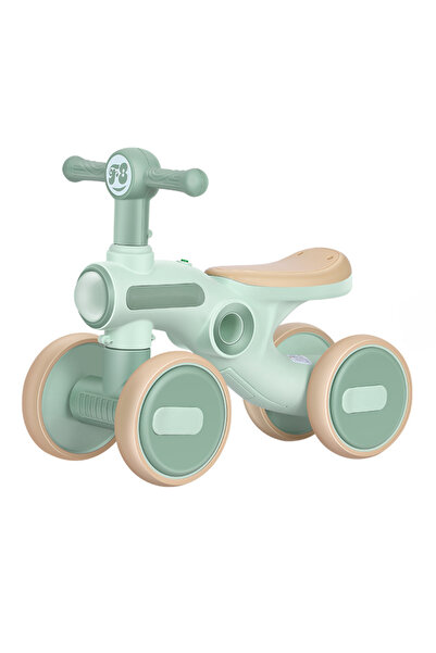 GHEMOTOC Bicicleta de echilibru, fara pedale,cu 4 roti ,cadru plastic,cu muzi...