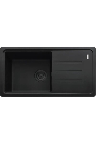 Franke Fragranite Malta BSG 611-78 S Black 780X435 MM
