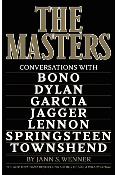 Book Boss الأساتذة: محادثات مع ديلان، لينون، جاغر، تاونشيند، غارسيا، بونو، وب...