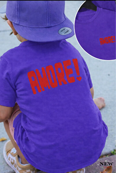 New Shine IMPRIMAT AMORE UNISEX COPII tricou